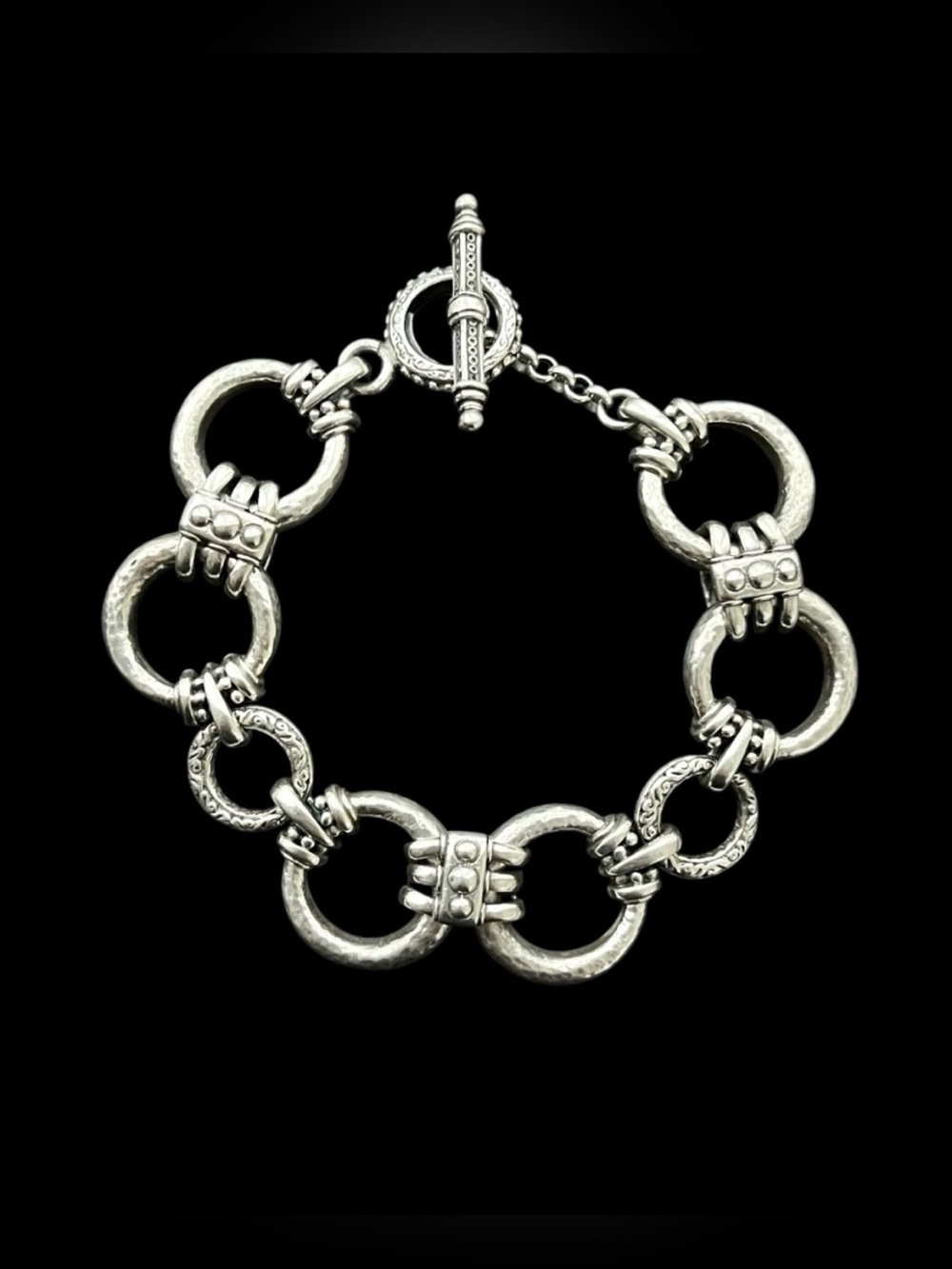 Konstantino Sterling Silver heavy open link bracelet